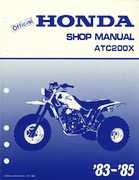 downloadable shop manuel for 1985 honda 200x ATV