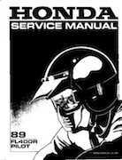 honda pilot manual ATV 1089