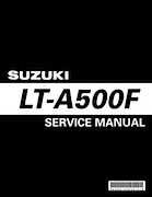 suzuki ATV LT A500f lubricATION