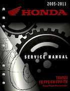 2009 honda foreman es500 service manual