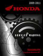 honda service manual trx 420fa 2009-2012