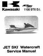 kawasaki stx 1100 di service manual