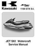 Kawasaki 436 cc jet ski motor