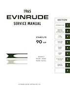 1965 Evinrude Model 90582 service manual