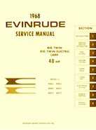 1968 Evinrude Model 40803 service manual