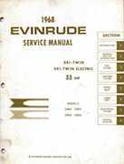 1968 Evinrude Model 33853 service manual