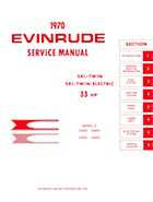1970 Evinrude Model 33003 service manual