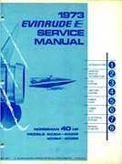 1973 Evinrude 40305  service manual
