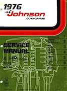 1976 Johnson 4W76  service manual