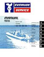 1978 Evinrude 15804  service manual
