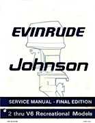 1985 Evinrude E8BACO  service manual