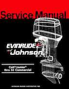 1987 Johnson J45RCCD  service manual