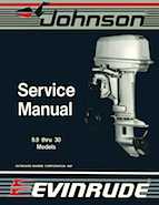 1988 Johnson Model J30TECC service manual