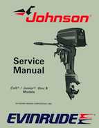 1989 Johnson J8SRLCE  service manual