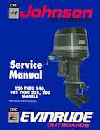 1990 Evinrude E125ESXES  service manual