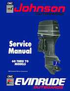 1990 Johnson Model J70ELES service manual