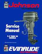 1990 Evinrude Model E10BALES service manual
