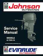 1992 Johnson/Evinrude Model 55RSLA service manual