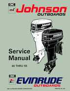 1993 Evinrude Model E40RLET service manual