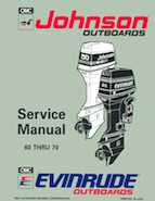 1993 Johnson J70ELET  service manual