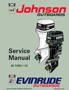 1993 Johnson/Evinrude 100WTLET  service manual