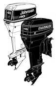 1994 Johnson/Evinrude Model 45RSLV service manual