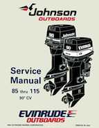 1995 Evinrude Model E88TSLEO service manual