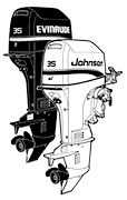 1995 Johnson Model J25FAEO service manual