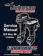1996 Evinrude Model E25TELED service manual