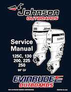 1996 Johnson J225CXED  service manual