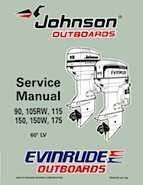 1997 Johnson 150HP Model J150NXEU service manual