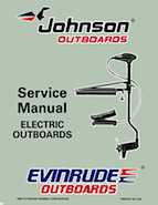 1997 Johnson/Evinrude BFL4TG  service manual