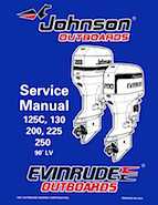 1998 Johnson J225STLEC  service manual