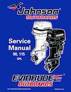 1998 Johnson J115TSXEC  service manual