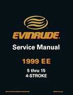 1999 Evinrude E10TEX4EE  service manual