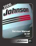 2006 Johnson J30PL4SDR  service manual