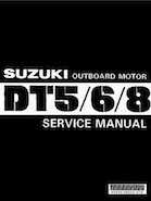 suzuki dt5 6 8 1977-2000 service manual