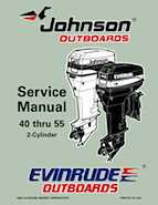 evinrude 55 HP outboard motors oil mixture