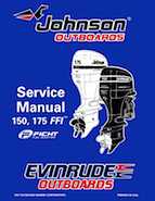 1998 Johnson Evinrude "EC" 150, 175 FFI Service Manual, P/N 520211