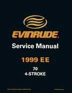 1999 70 HP evenrude 4 stroke lower unit