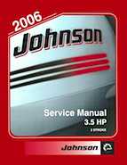 2006 Johnson SD 3.5 HP 2 Stroke Outboard Service Manual, PN 5006562