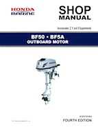 Honda Outboard BF50 BF5A manual