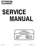 1988 mercury 35 HP outboard owners manual