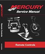 Mercury Outboards Remote Controls Service Manual