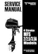 Tohatsu 4 Stroke MFS 2/2.5/3.5A Outboards Service Manual