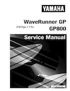 99 yamaha gp800 waverunner repair manual