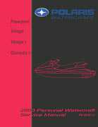 2003 Polaris Jet Ski Manual