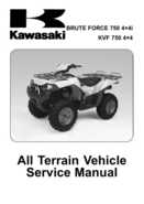 2005 Kawasaki Brute Force 750 4x4i, KVF 750 4x4 ATV Service Manual