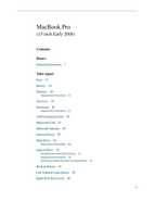 MacBook Pro 15-Inch Early 2008 Service Manual