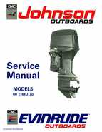 1991 Johnson/Evinrude EI 60 thru 70 outboards Service Manual